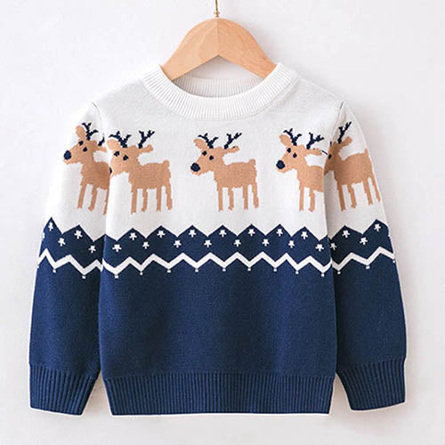 Children's Sweaters Christmas Long Sleeves