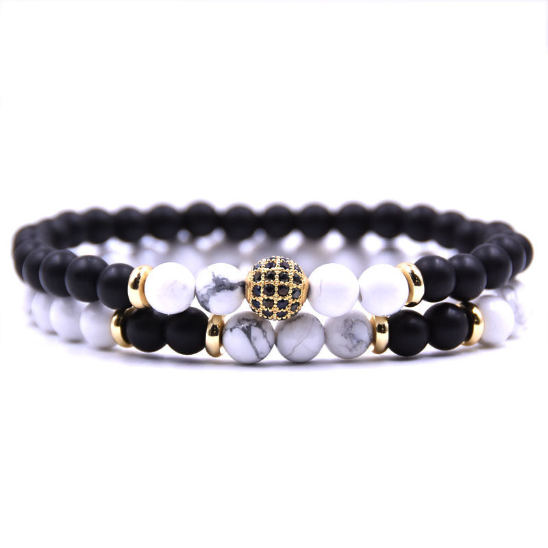Conjunto de pulsera para hombre.
