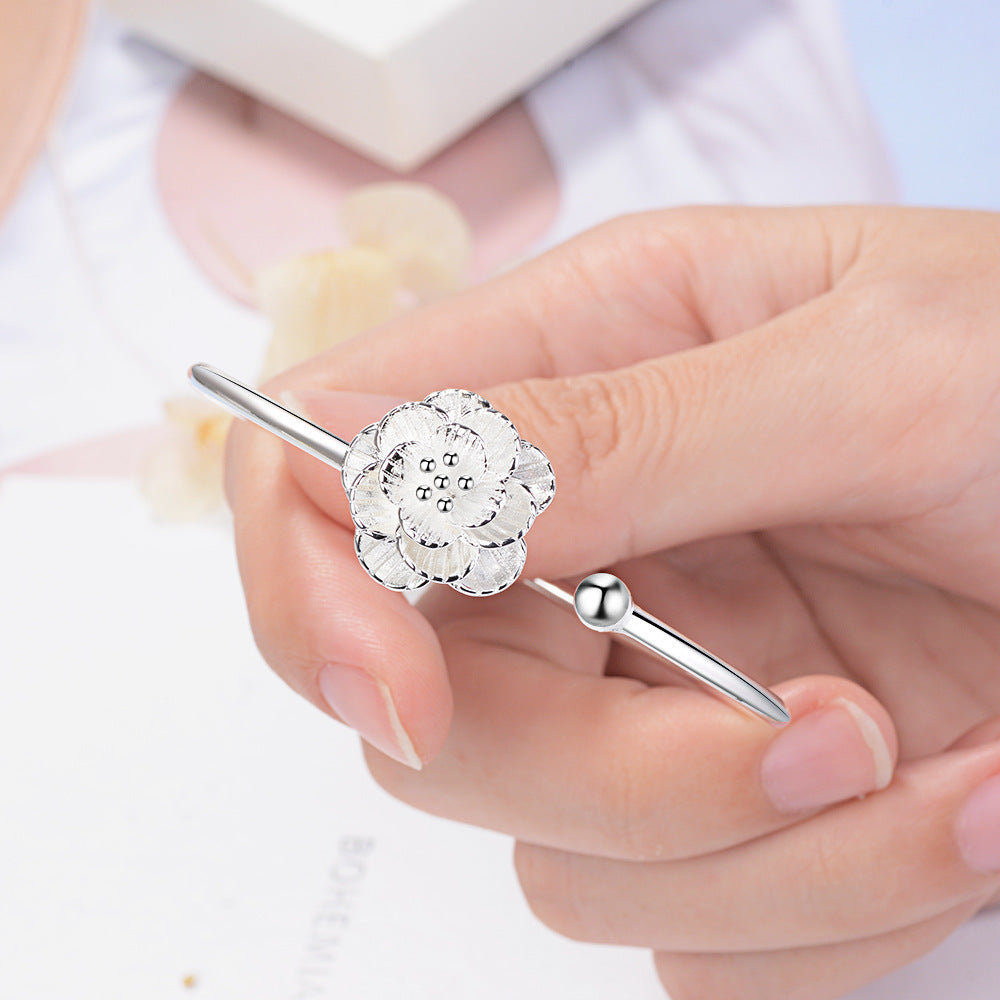 Bracelet fleur Bracelet femme Sakura Bijoux à la main