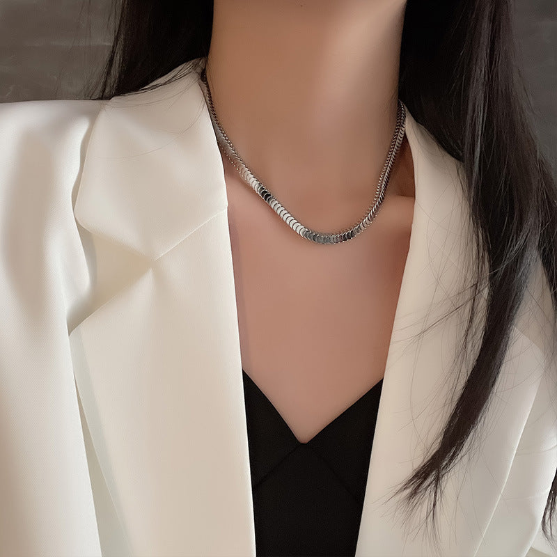 Collier pull simple de haute qualité pour femmes
