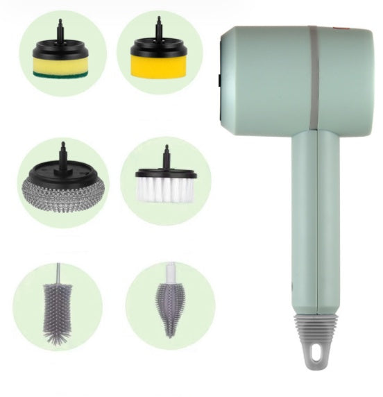 Electric Cleaning Brush Multifunctional Scouring Pad