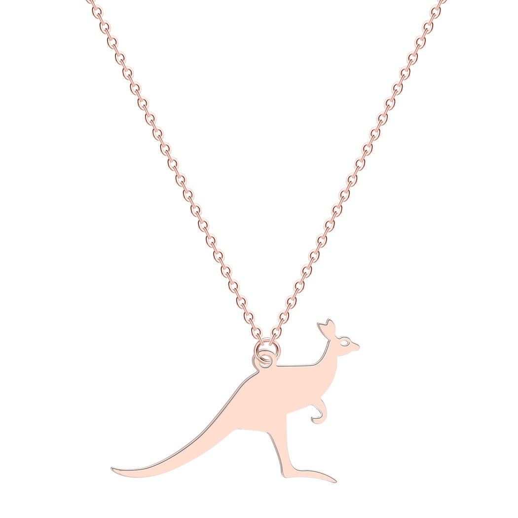 Animal Kangaroo Necklace Clavicle Chain Jewelry