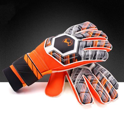 Guantes de portero de fútbol Cinta profesional de látex completa