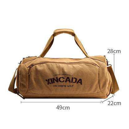 Men's And Women's Large Capacity Dry And Wet Separation Gym Bag