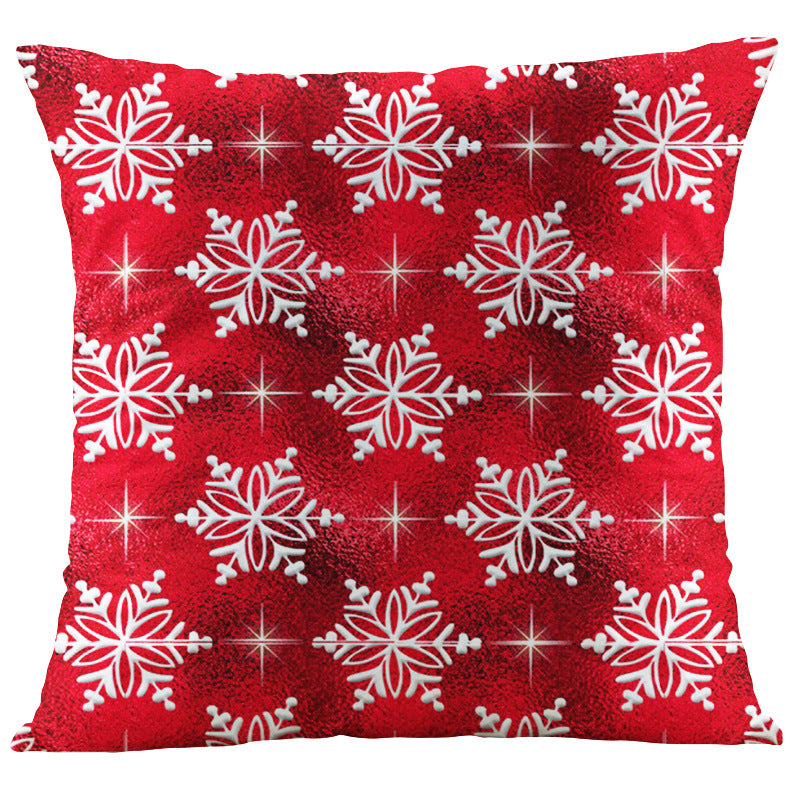 Digital printing Christmas pillowcase