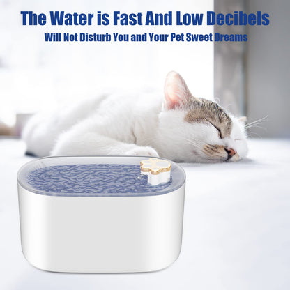 3L chat fontaine à eau filtre automatique buveur pour chiens chats distributeur d'eau pour animaux de compagnie distributeur d'eau ultra-silencieux avec lumière LED produits pour animaux de compagnie