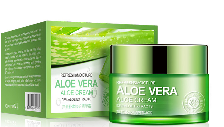 Crema Hidratante Reparadora de Aloe