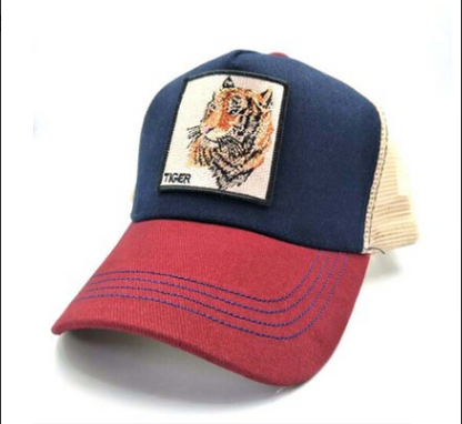 Animal pattern baseball cap