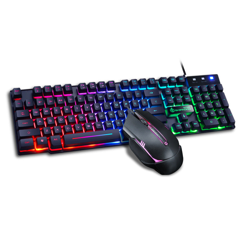 Teclado y mouse para juegos externos para computadora portátil