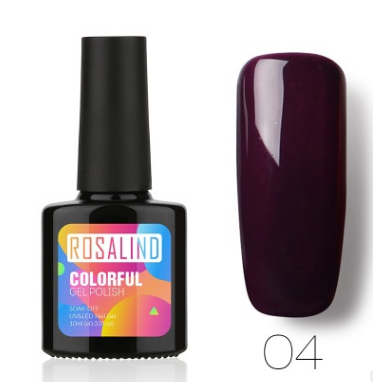 ROSALIND Solid Color Bobbi Glue UV Nail Polish Gel Polish 10ml Nail Salon Manicure Treament