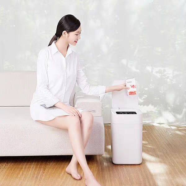 Smart trash can  trash bag