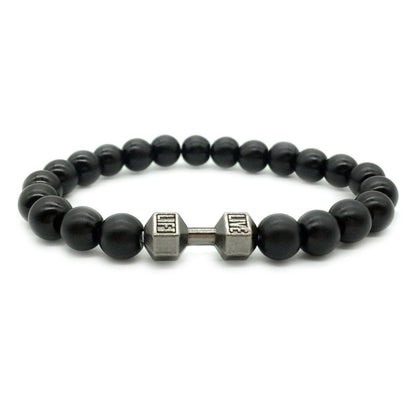 Men's Fitness Fashion Dumbbell Bracelet