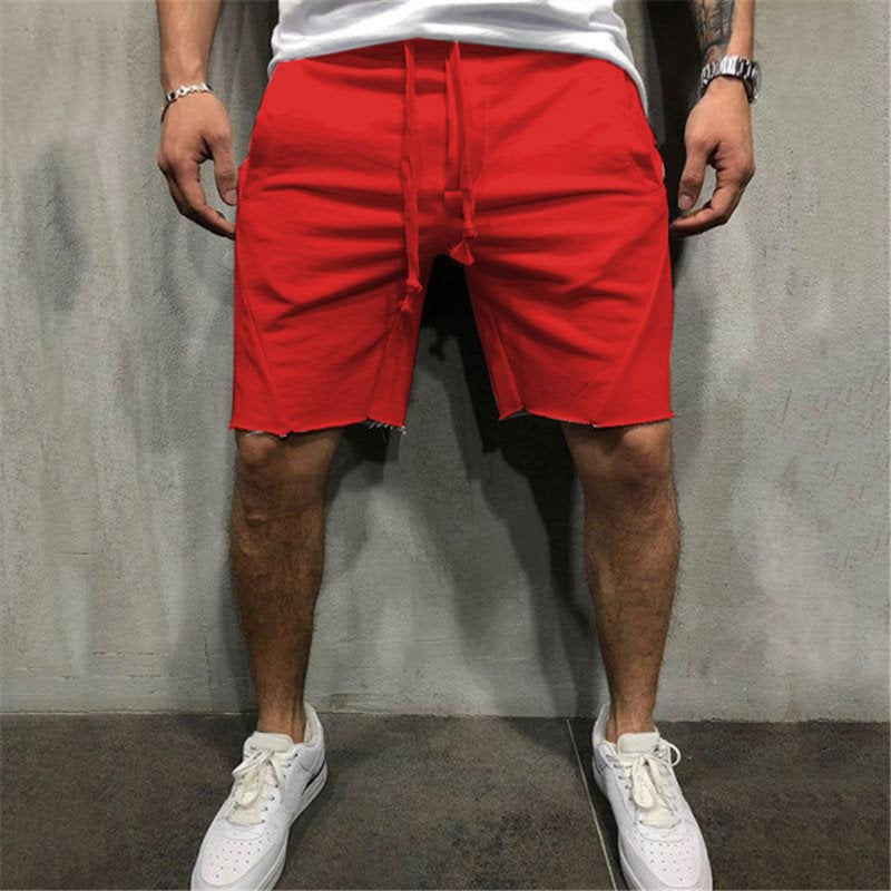 Verano para hombre gimnasio deportes deporte pantalones cortos grises para hombres