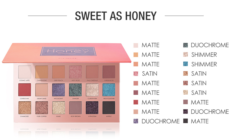 Paleta de sombras de ojos Sweet as Honey - Honey