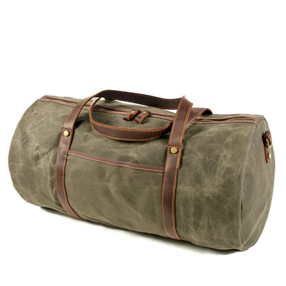 Bolsa de viaje plegable retro europea y americana Bolsa de gimnasio impermeable portátil de gran capacidad Bolsa de hombro al aire libre de ocio de gran capacidad