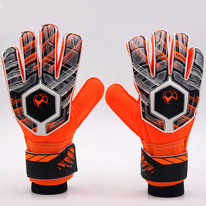 Guantes de portero de fútbol Cinta profesional de látex completa