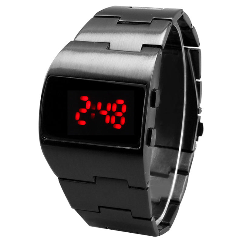 Fashion New Strange Iron Man TADA Montre à LED pour hommes Montre électronique pour hommes