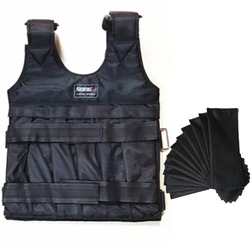 Steel Plate Hollow Vest, Adjustable Load-Bearing Sand Jacket, Plus Shoulder Pad Vest