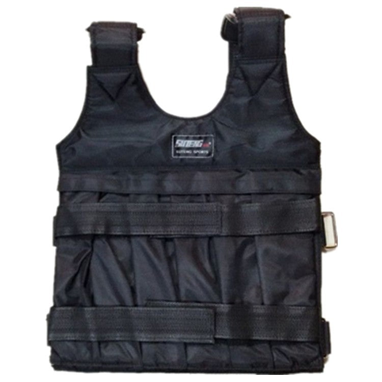 Steel Plate Hollow Vest, Adjustable Load-Bearing Sand Jacket, Plus Shoulder Pad Vest