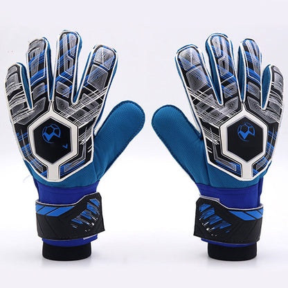 Guantes de portero de fútbol Cinta profesional de látex completa