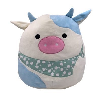 Cute Soft Plush Cow Pillow Gift Plush Pillow Waist Pillow Plush Toy