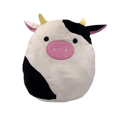 Cute Soft Plush Cow Pillow Gift Plush Pillow Waist Pillow Plush Toy