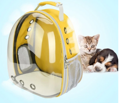 Bolsa para gatos Bolsa espacial para mascotas totalmente transparente