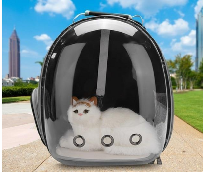 Bolsa para gatos Bolsa espacial para mascotas totalmente transparente