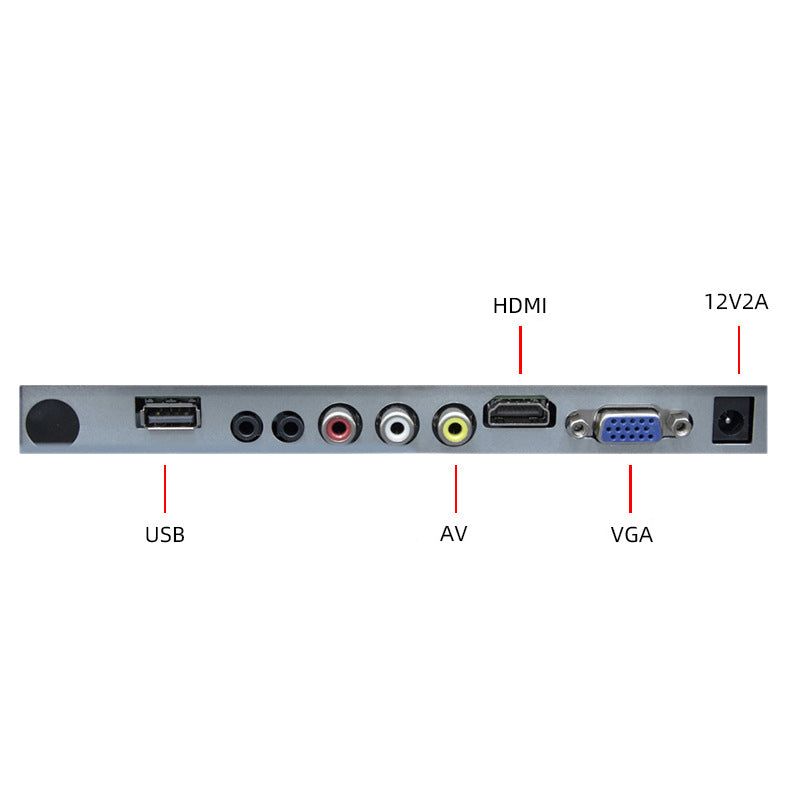 Monitor industrial 2K de seguridad con pantalla de vigilancia de alta definición de 32 pulgadas