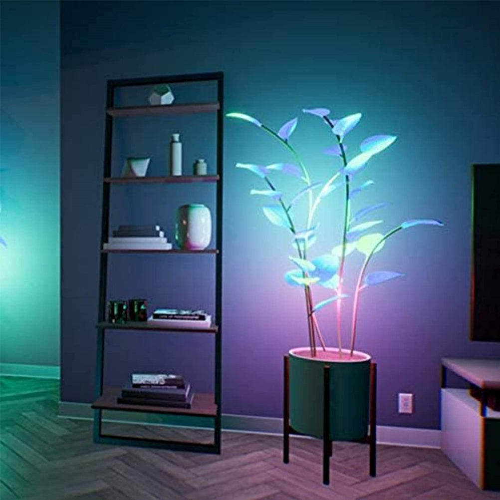 Plante Lampe LED Veilleuses Plante D'intérieur Artificielle Bonsaï Plante Lampes LED Décor Plante Pour La Décoration Intérieure Chambre Plante Lumières Décor