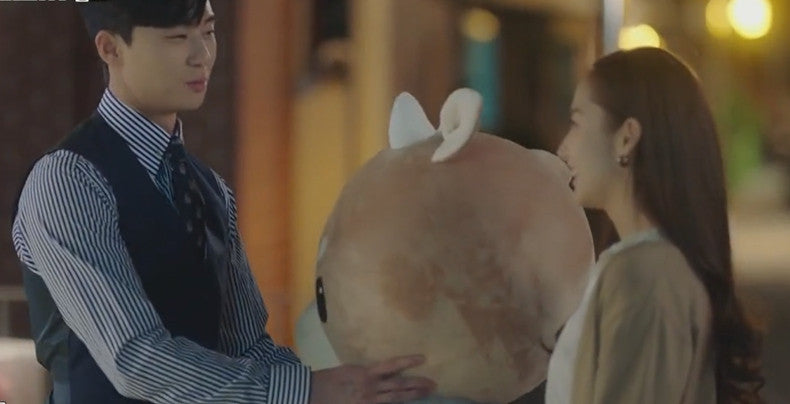 Muñeco de peluche de vaca grande