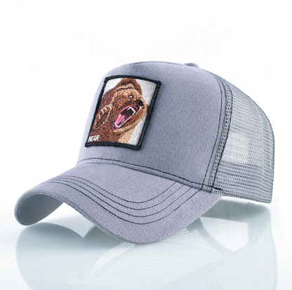 Animal pattern baseball cap