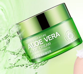 Crema Hidratante Reparadora de Aloe