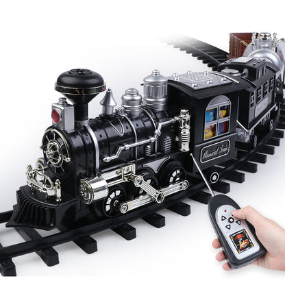 Classical smoking train children electric train