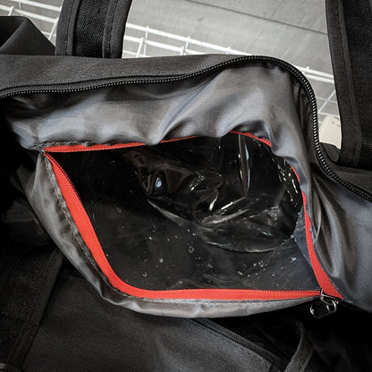 Wet and dry sports gym bag