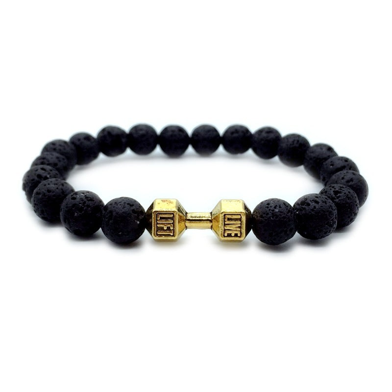 Men's Fitness Fashion Dumbbell Bracelet