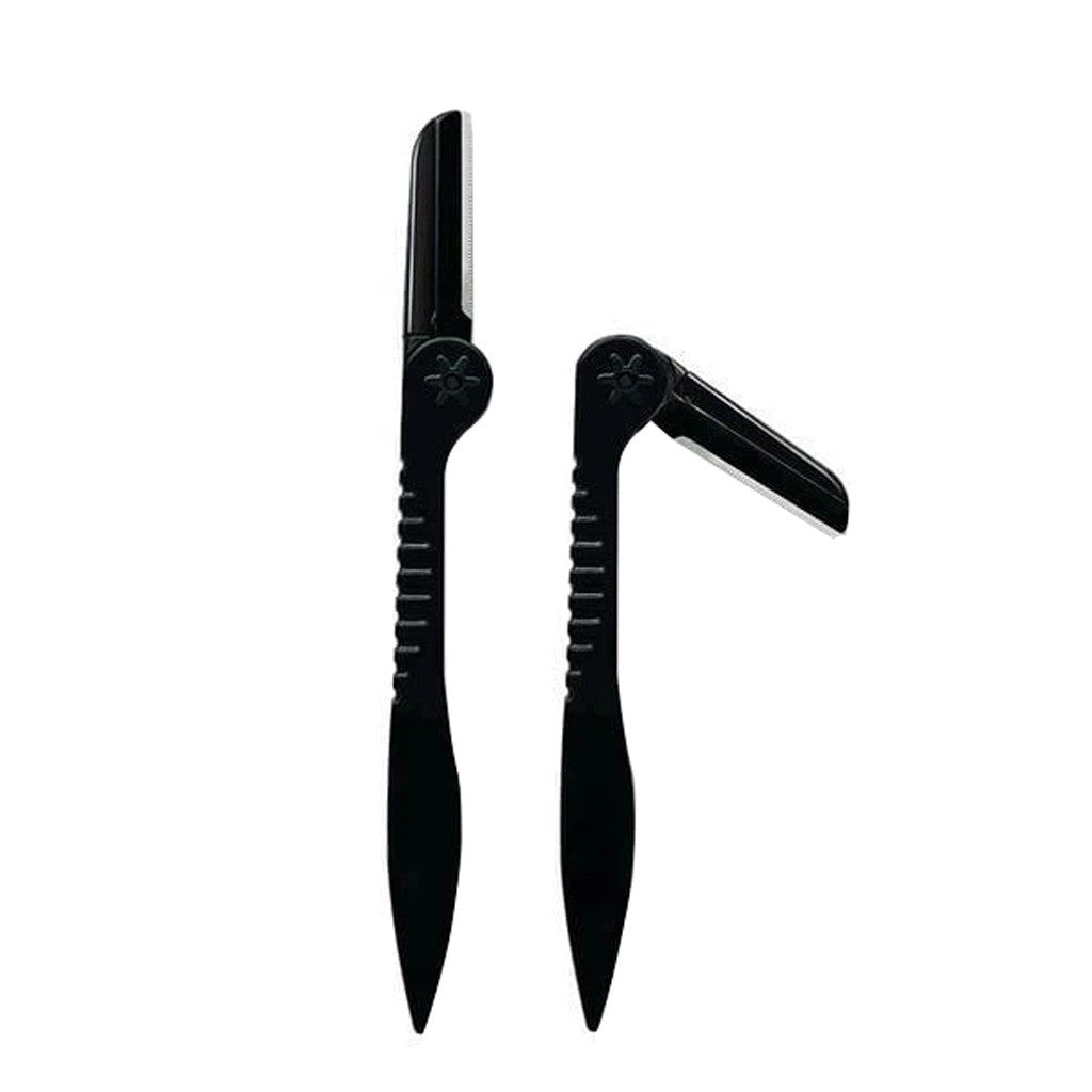 Foldable eyebrow shaver