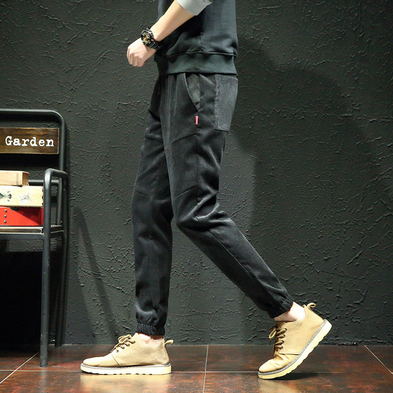 Casual Pants Harem Pants Nine-point Pants Plus Size Fashion Men's Trousers