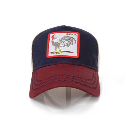 Animal pattern baseball cap