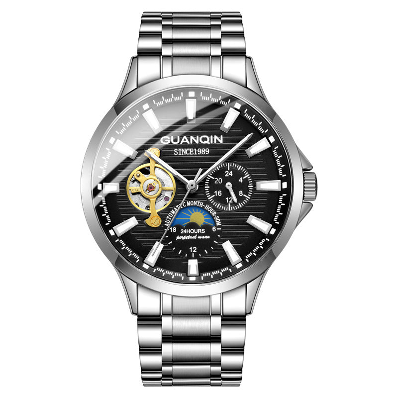 Guanqin Men's Watch Mechanical Watch