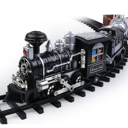 Classical smoking train children electric train