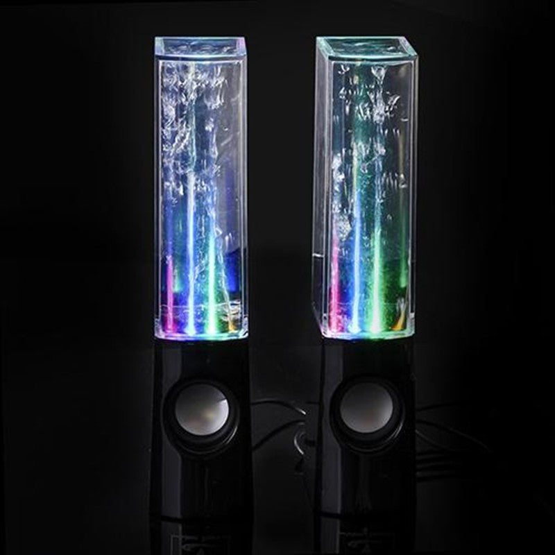 Altavoz inalámbrico de agua para baile, altavoz con fuente de luz LED, fiesta en casa