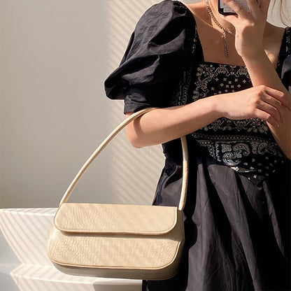 French Style Underarm Bag Portable Shoulder