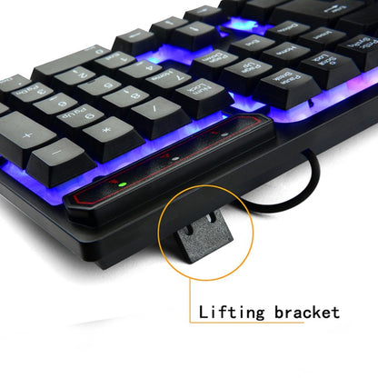 Y604 illuminated gaming keyboard