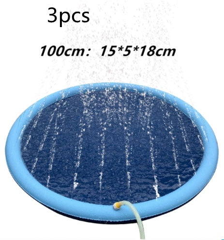 Slip Splash Pad For Kids And Pet Dog Pool Summer