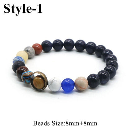 Universe Galaxy Galaxy Eight Planets Bracelet