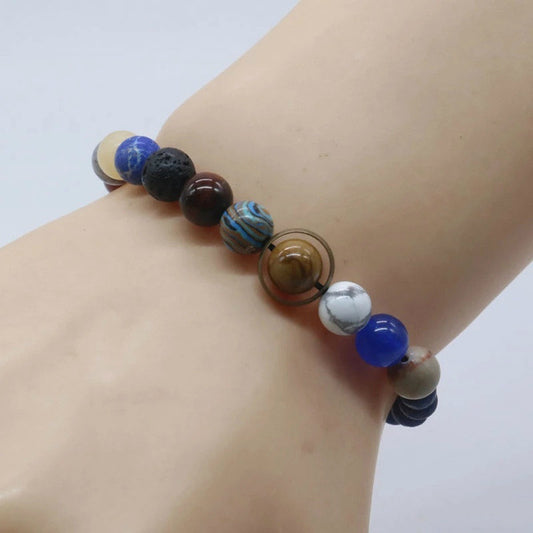 Universo Galaxy Galaxy Ocho Planetas Pulsera