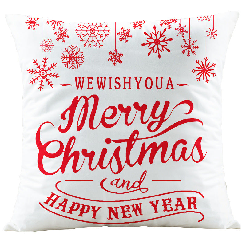 Digital printing Christmas pillowcase