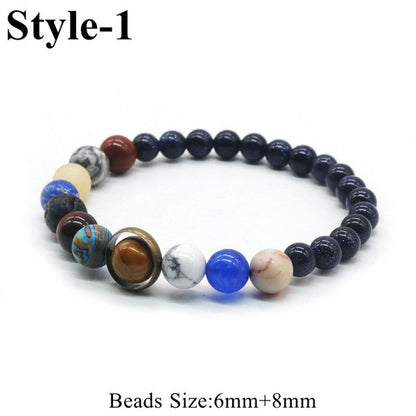 Universe Galaxy Galaxy Eight Planets Bracelet