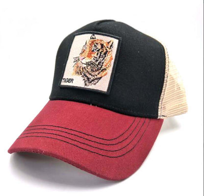 Animal pattern baseball cap